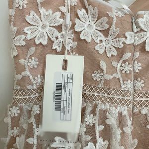 White lace vici dress